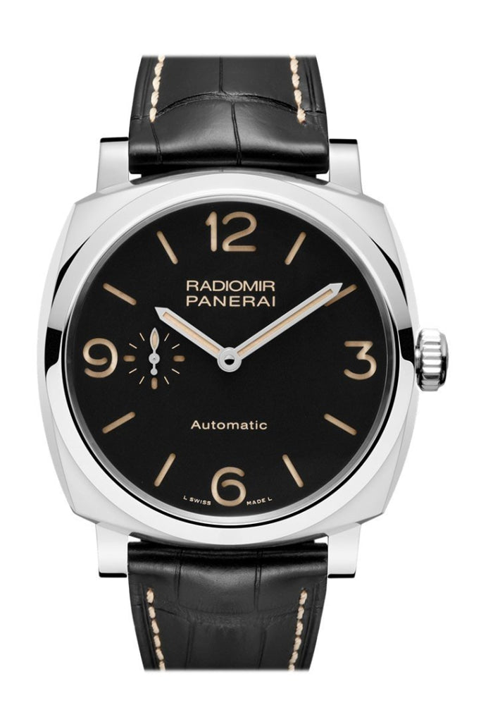 Panerai Panerai Panerai Radiomir 1940 3 Days Automatic Acciaio 42mm Black Dial Men's W luxury watch by Global Sky Diamonds, Diamond District NYC, mazalito
