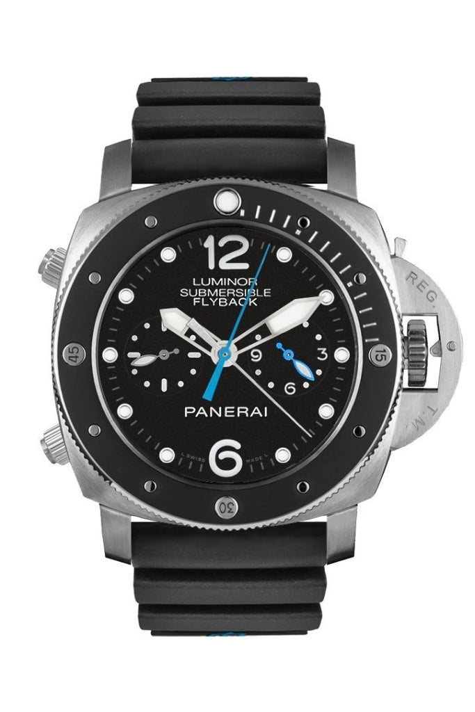 Panerai Panerai Panerai Luminor Submersible 1950 Automatic Black Dial 47mm Men's Watch luxury watch by Global Sky Diamonds, Diamond District NYC, mazalito