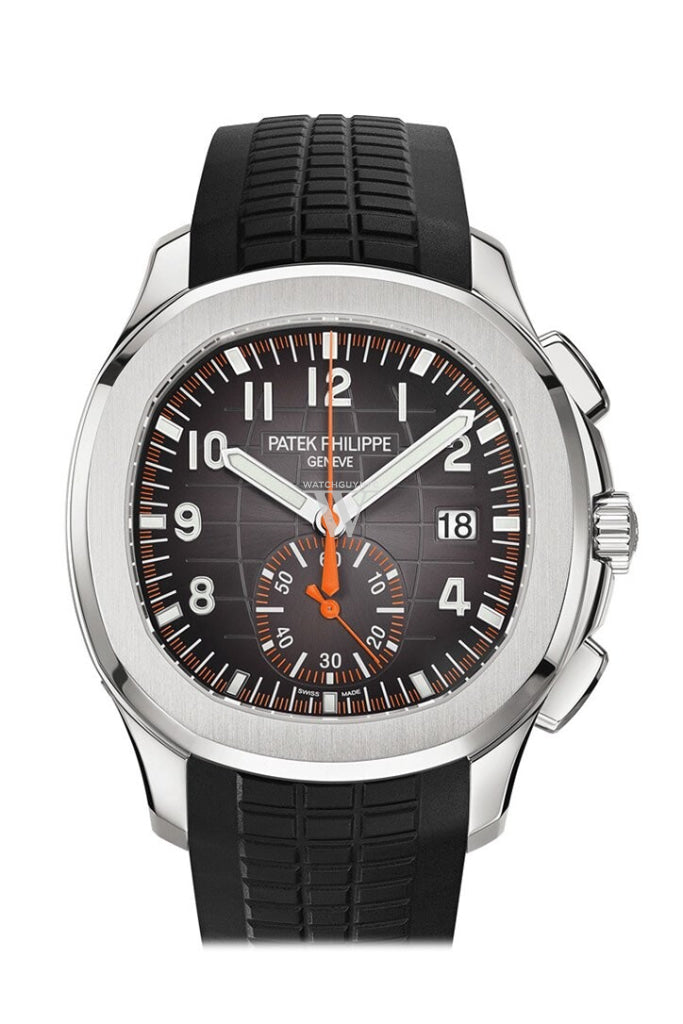 Patek Philippe Aquanaut Black Dial Automatic Men's Chronograph Watch 5968A-001