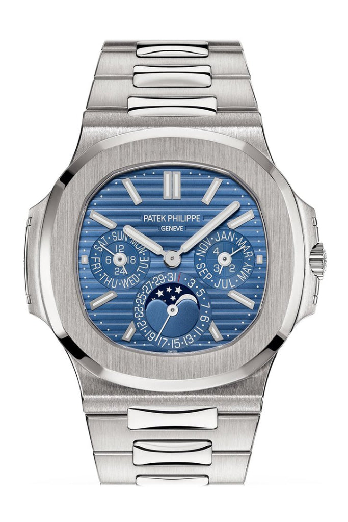 Patek Philippe Nautilus 40 Blue Dial White Gold Watch Men's Watch 5740/1G-001 Year 2025