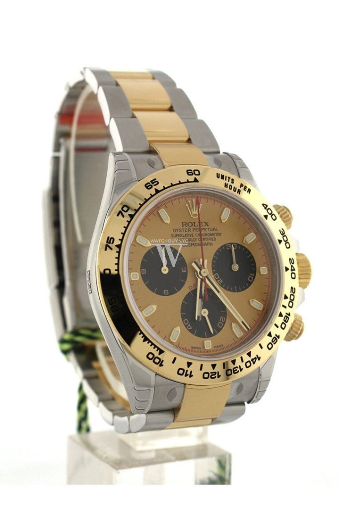 ROLEX Cosmograph Daytona 40 Champagne Paul Newman Dial Stainless Steel And Gold Men's Watch 116503