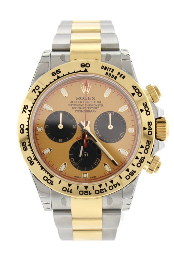 ROLEX Cosmograph Daytona 40 Champagne Paul Newman Dial Stainless Steel And Gold Men's Watch 116503