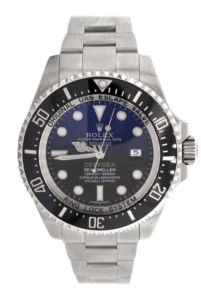 ROLEX Sea Dweller Deepsea 44 Deep Blue Dial Stainless Steel Men's Watch 116660