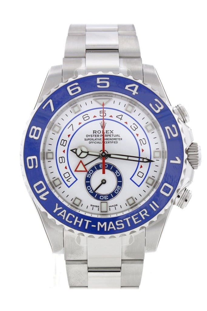 ROLEX Yacht-Master II 44 White Dial Stainless Steel Men's Watch 116680
