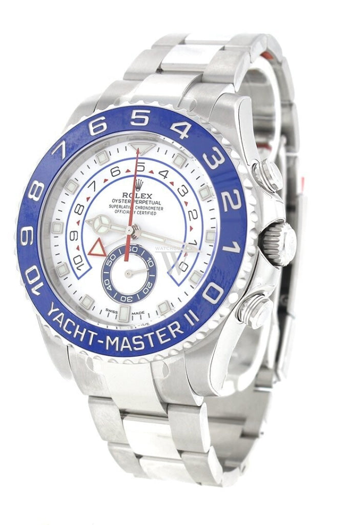 ROLEX Yacht-Master II 44 White Dial Stainless Steel Men's Watch 116680