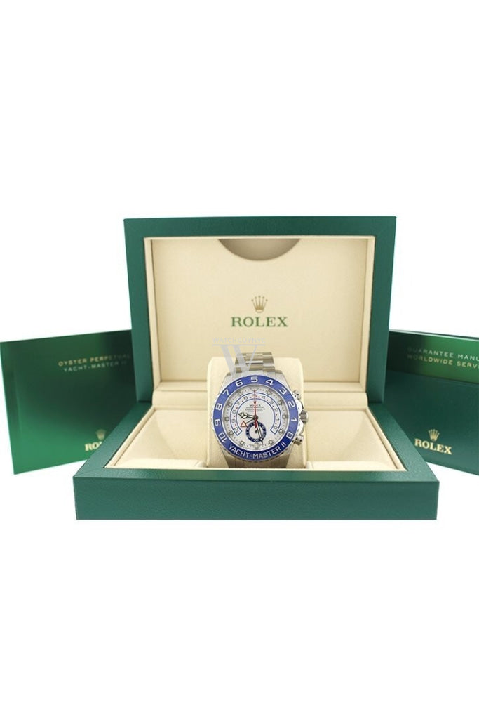 ROLEX Yacht-Master II 44 White Dial Stainless Steel Men's Watch 116680