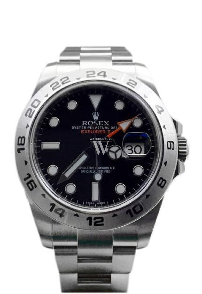 ROLEX Explorer II Black Dial Stainless Steel Men's Watch 216570