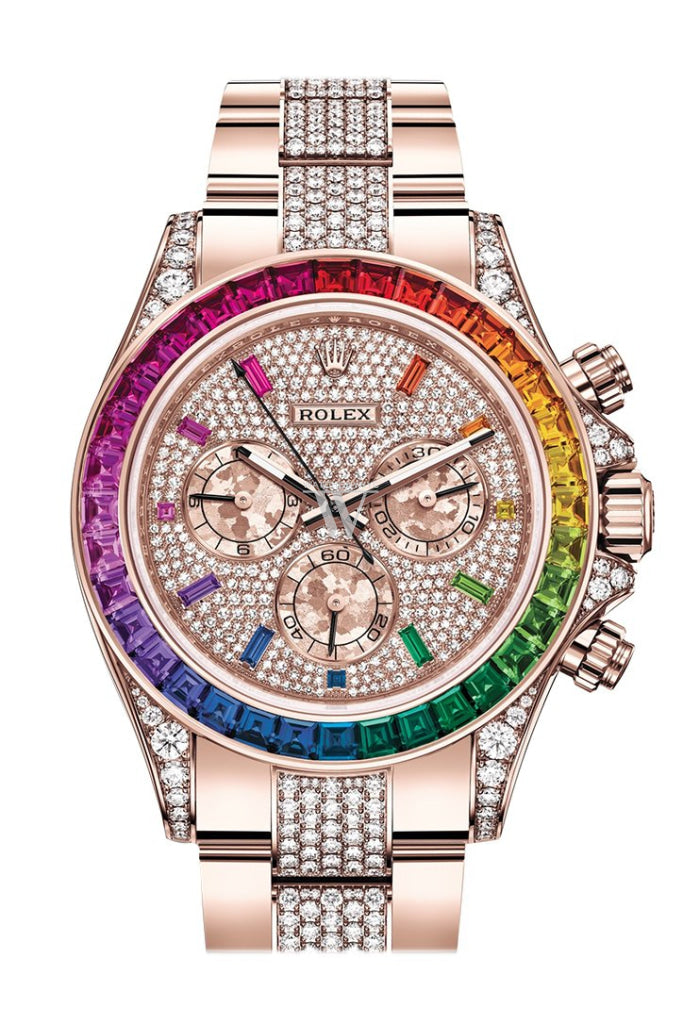 Rolex Cosmograph Daytona Everose Rainbow Watch 116595RBOW 116595