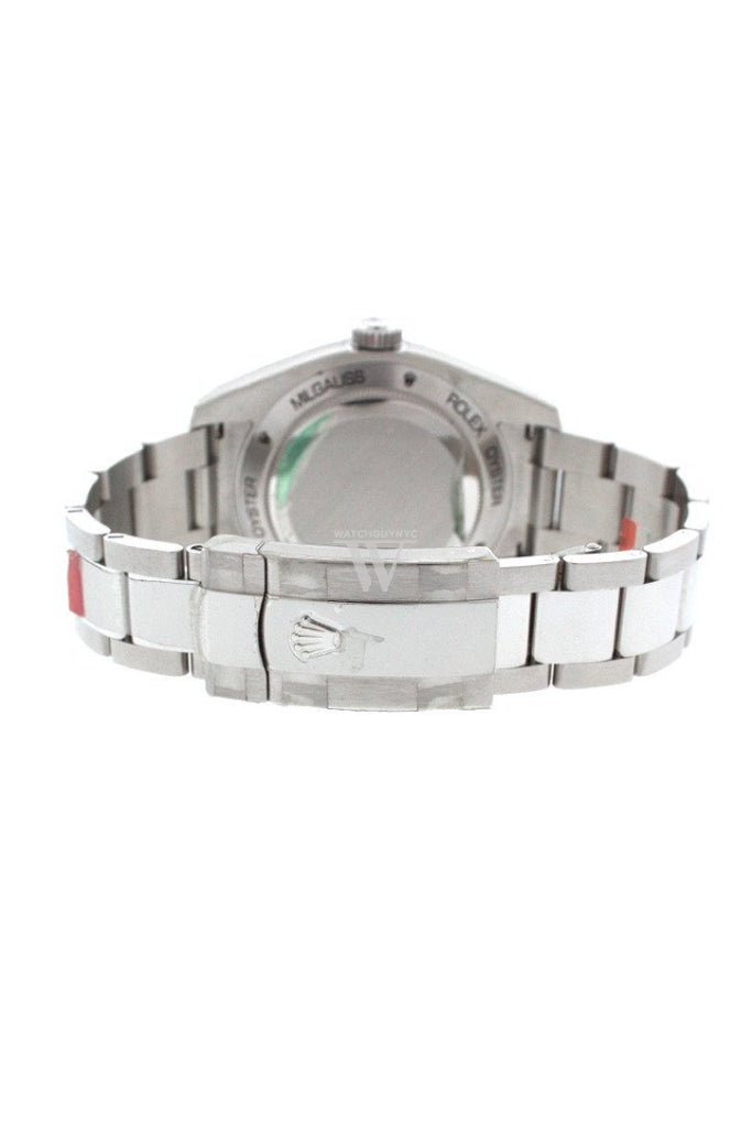 Rolex Milgauss Black Dial Stainless Steel Men's Watch 116400GV DC