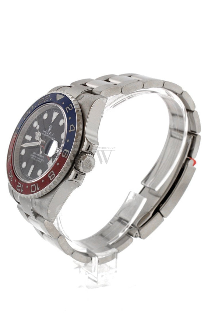 ROLEX GMT-Master II Black Dial Blue And Red Blue Bezel Watch 116719BLRO 116719