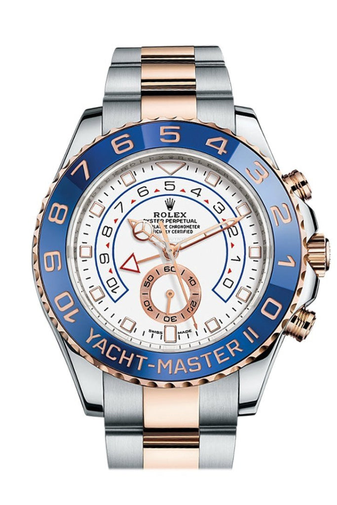 ROLEX Yacht-Master II 44 18k Rose Gold and Steel Watch 116681