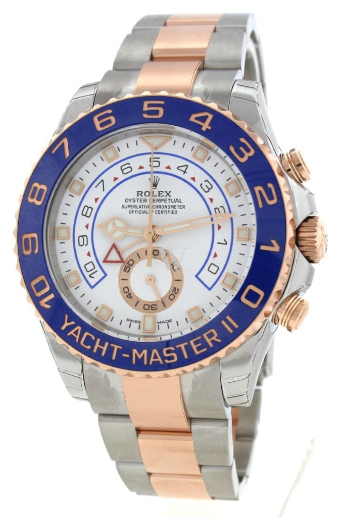 ROLEX Yacht-Master II 44 18k Rose Gold and Steel Watch 116681
