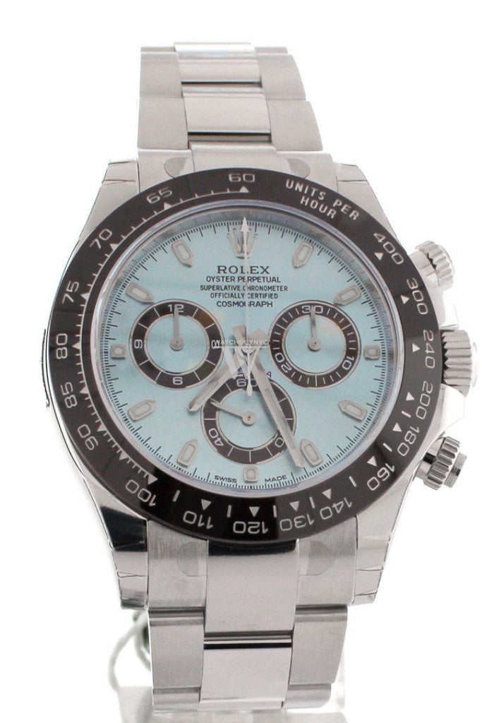 ROLEX Cosmograph Daytona Ice Blue Dial Men's Watch 116506