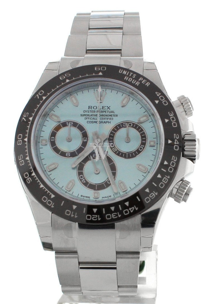 ROLEX Cosmograph Daytona Ice Blue Dial Men's Watch 116506