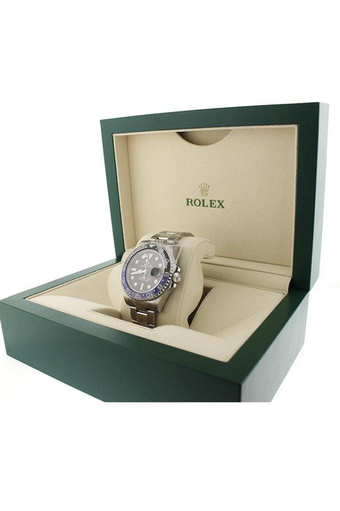 ROLEX GMT-Master II Batman 40 Black Dial Steel Men's Watch 116710BLNR 116710