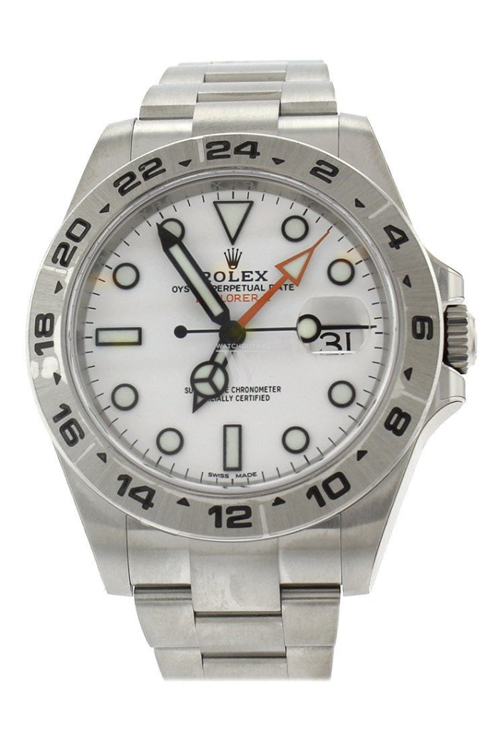 ROLEX Explorer II White Dial Stainless Steel Men's Watch 216570