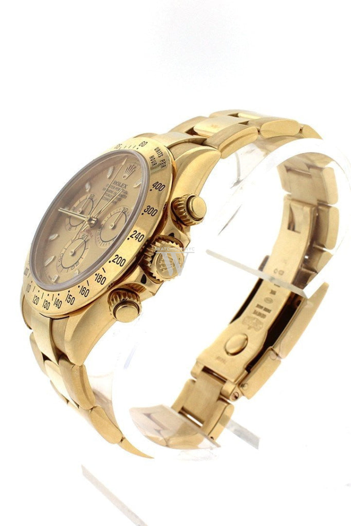 ROLEX Cosmograph Daytona Champagne Champagne Steel 18K Yellow Gold Men's Watch 116528