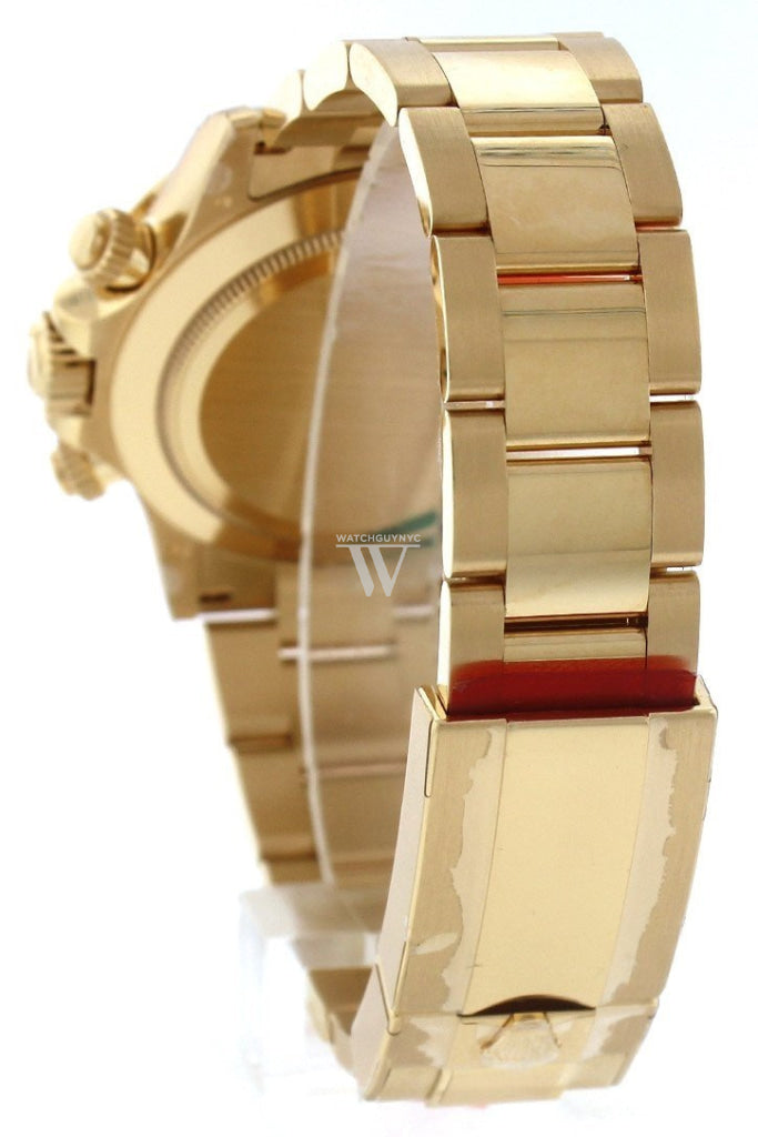 ROLEX Cosmograph Daytona White Dial Gold Men's Watch 116508