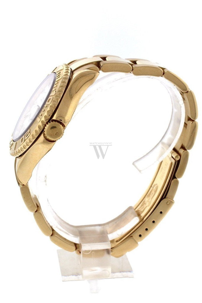 Rolex Yacht-Master White Dial Steel 18K Yellow Gold Ladies Watch 169628