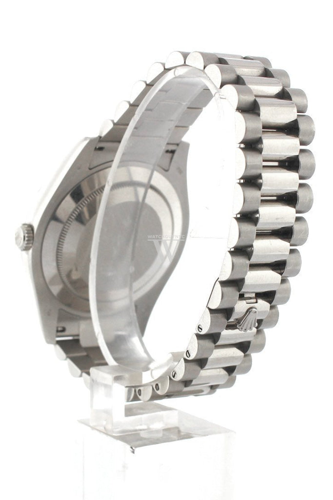 Rolex Day-Date II 41mm President White Gold Chocolate Dial Men’s Watch 218239