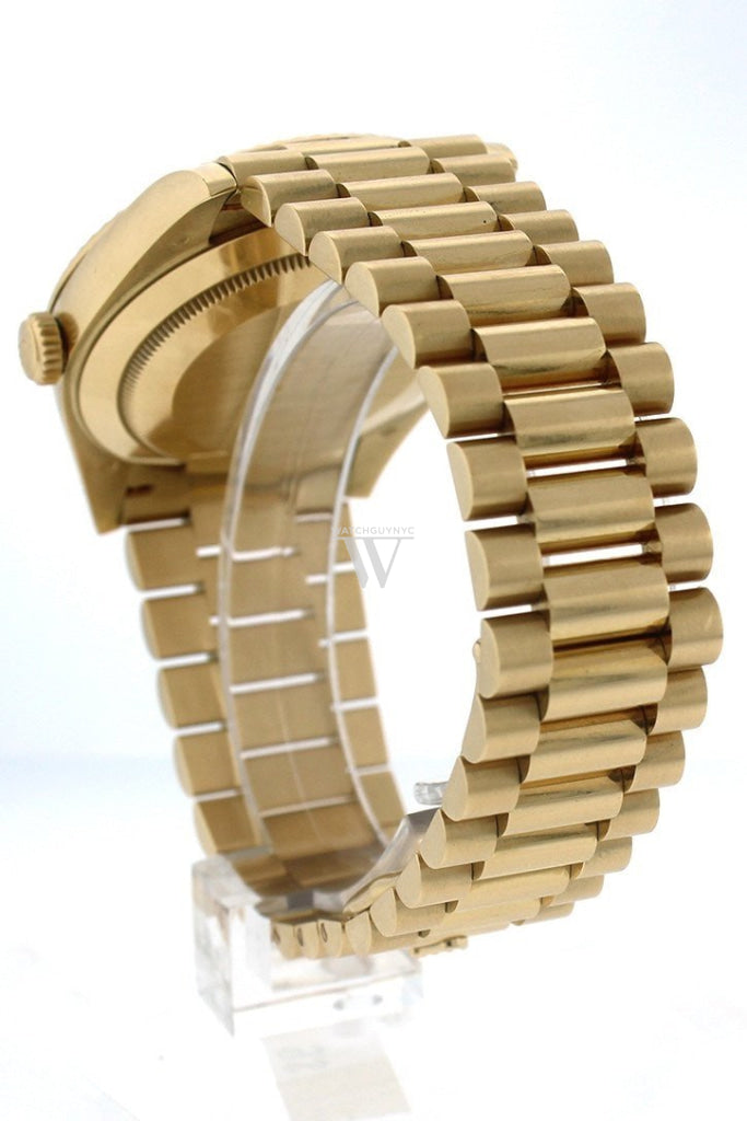 Rolex Day-Date 40 Champagne Roman Dial 18K Yellow Gold President Automatic Men's Watch 228238