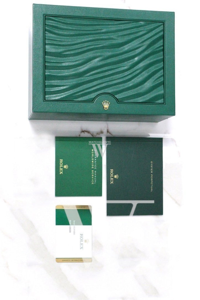 Custom Diamond Bezel Rolex Datejust 36 Black Arab Dial Oyster Rose Gold Two Tone Watch 116201 116231 Pre-owned