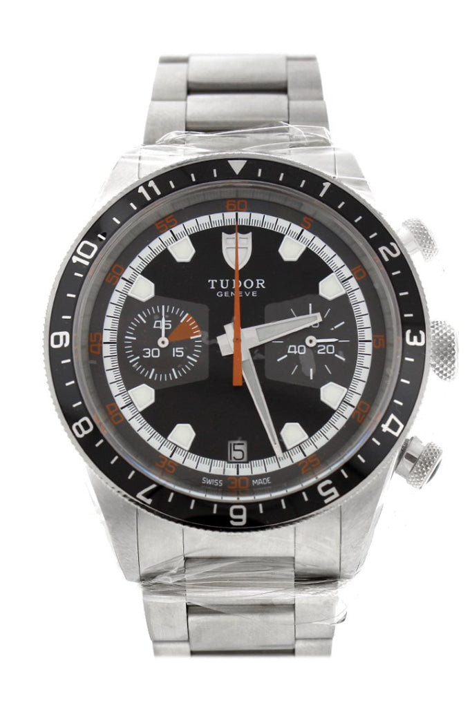 Tudor Heritage Chronograph Grey Dial Men's Watch 70330N