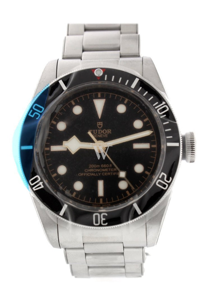 Tudor Heritage Black Bay Steel Black Dial Automatic Steel Men's Watch 79230N