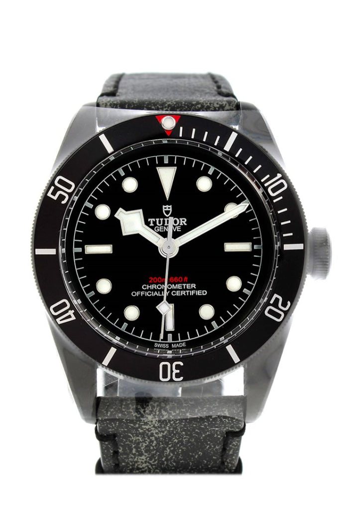 Tudor Heritage Black Bay Dark Automatic Leather Men's Watch 79230DK M79230DK-0004
