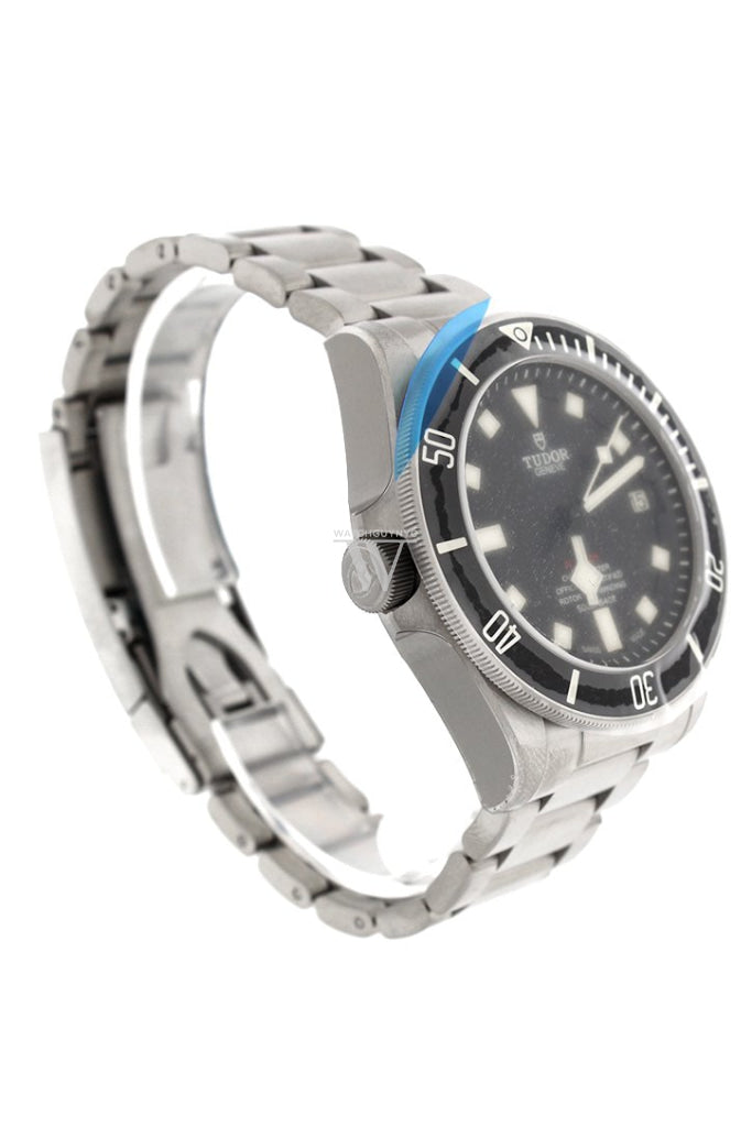 Tudor Pelagos Left Hand Diver Automatic Black Dial Titanium Men's Watch 25610TNL