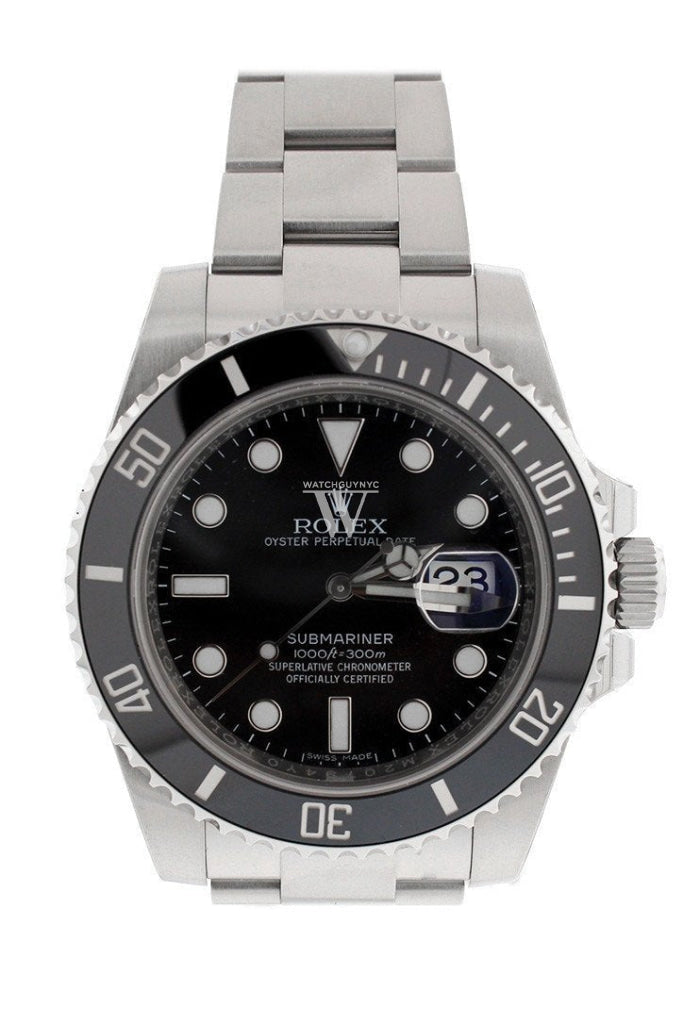 ROLEX Submariner Date 40 Black Dial Mens watch 116610LN 116610