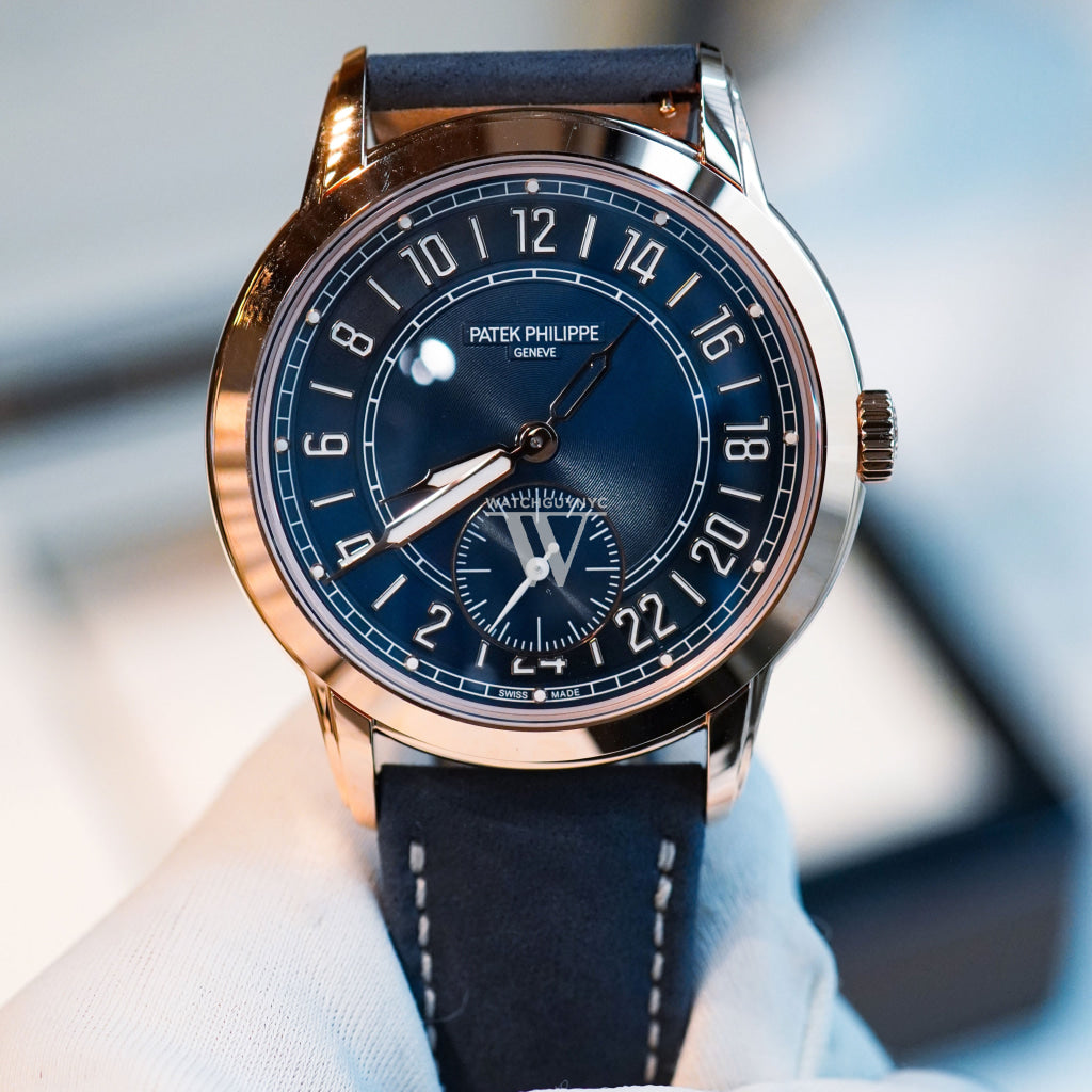 Patek Philippe Complication Blue Dial Watch 5224R-001
