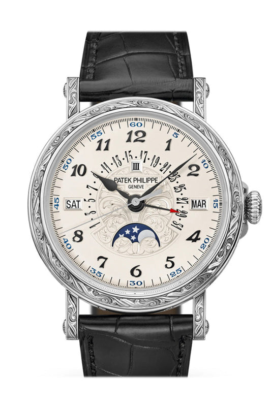 Patek Philippe Grand Complications Silvery Dial Watch 5160/500G-001