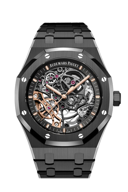 Audemars Piguet Royal Oak 41mm Double Balance Wheel Openworked Ceramic Grey Skeleton Ceramic 15416CE.OO.1225CE.01