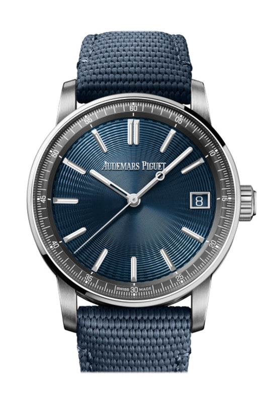 Audemars Piguet CODE 11.59 41mm Bleu nuit, Nuage 50 Dial Stainless Steel Watch 15210ST.OO.A348KB.01
