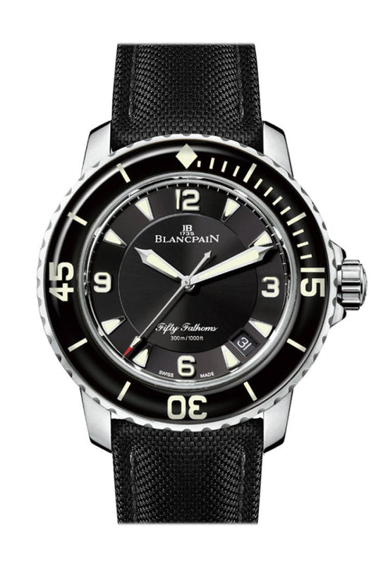 Blancpain Fifty Fathoms Automatic Men's Black Dial Watch  5015-1130-52B   JD