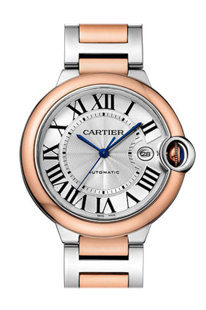 Cartier Ballon Bleu 42MM Steel Rose Gold W2BB0004