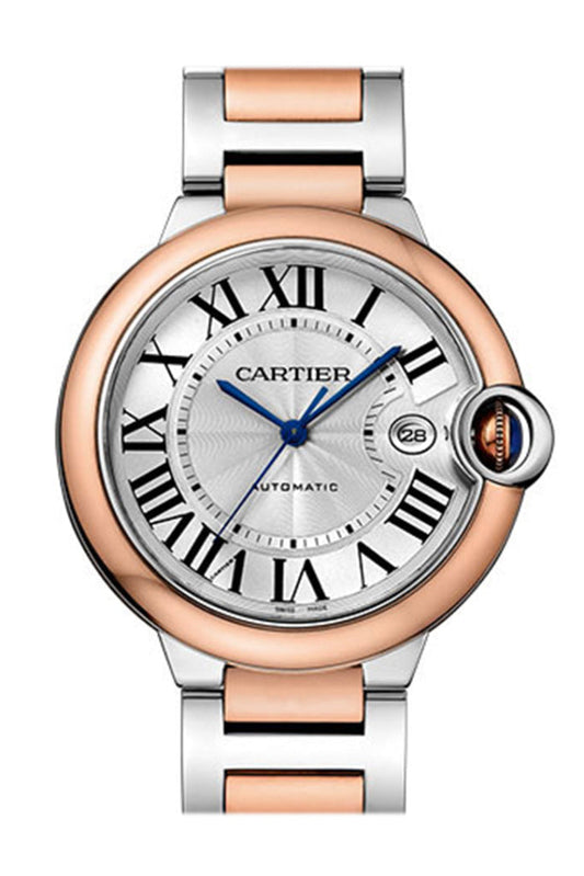 Cartier Ballon Bleu 42MM Steel Rose Gold W2BB0004