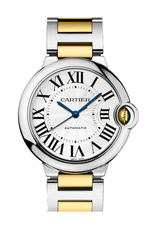 Cartier Ballon Bleu De Cartier Watch 36mm Silver Dial Watch W2BB0030