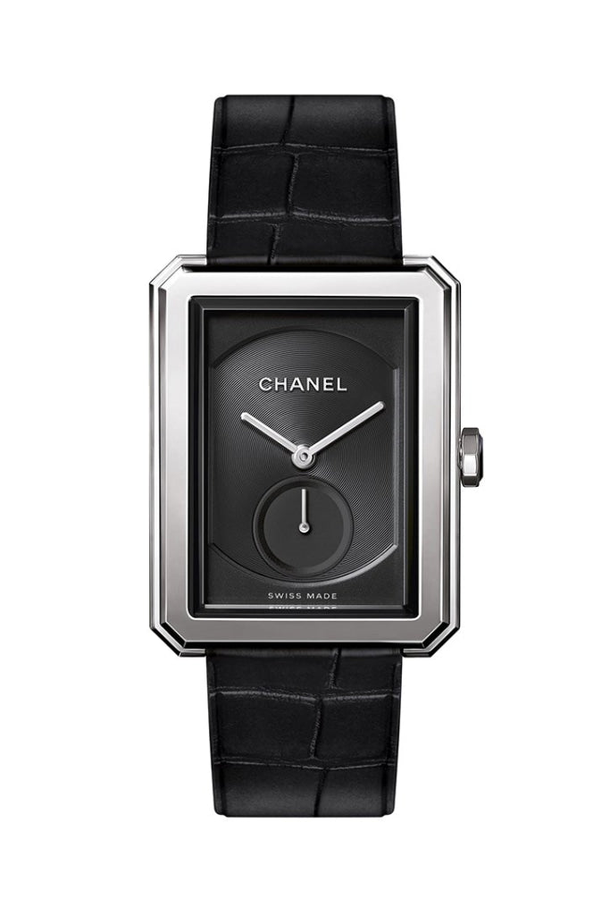 CHANEL Boy-Friend Black Dial Ladies Watch H5319