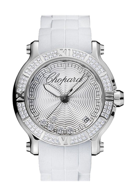 Chopard Happy Sport Round Quartz 36mm Ladies Watch 278551-3003