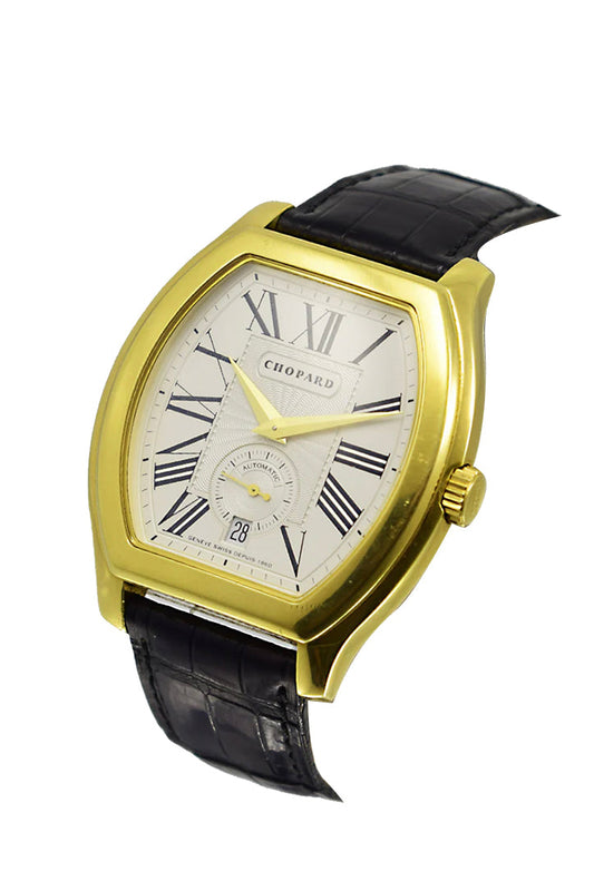 Chopard LUC Men's Watch 37 White Dial Yellow Gold 162267/0001