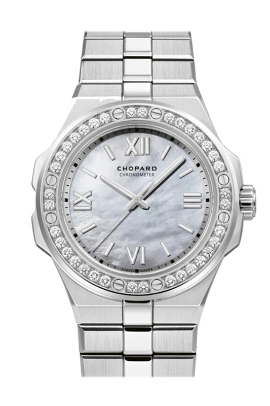 Chopard Alpine Eagle Ladies 36 Mop Dial Stainless steel 298601-3002