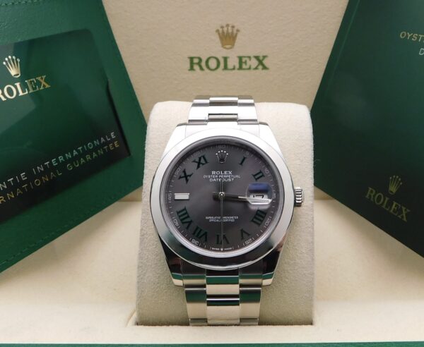 ROLEX DATEJUST 41MM WIMBLEDON
