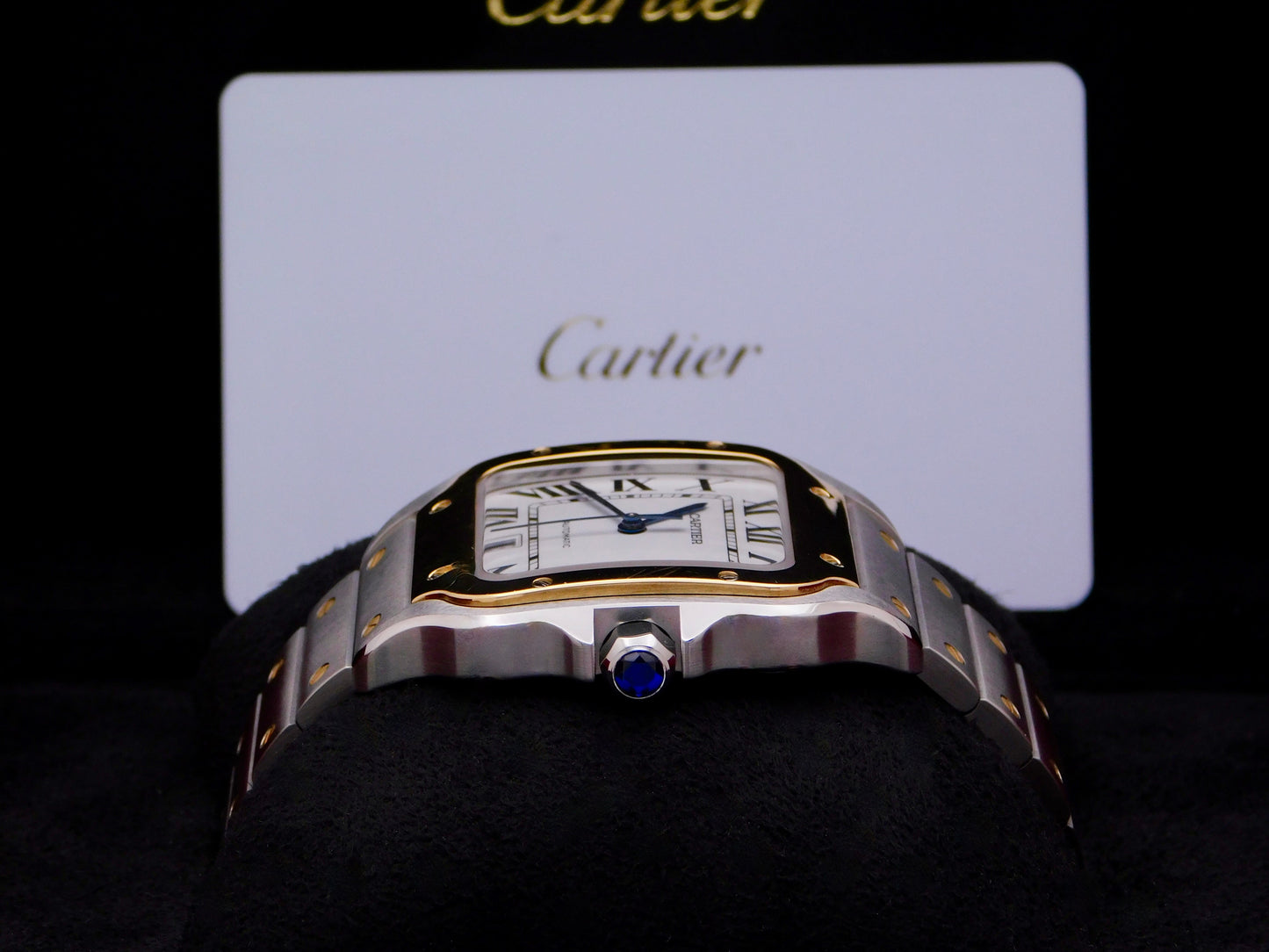 CARTIER SANTOS TWO TONE 40MM