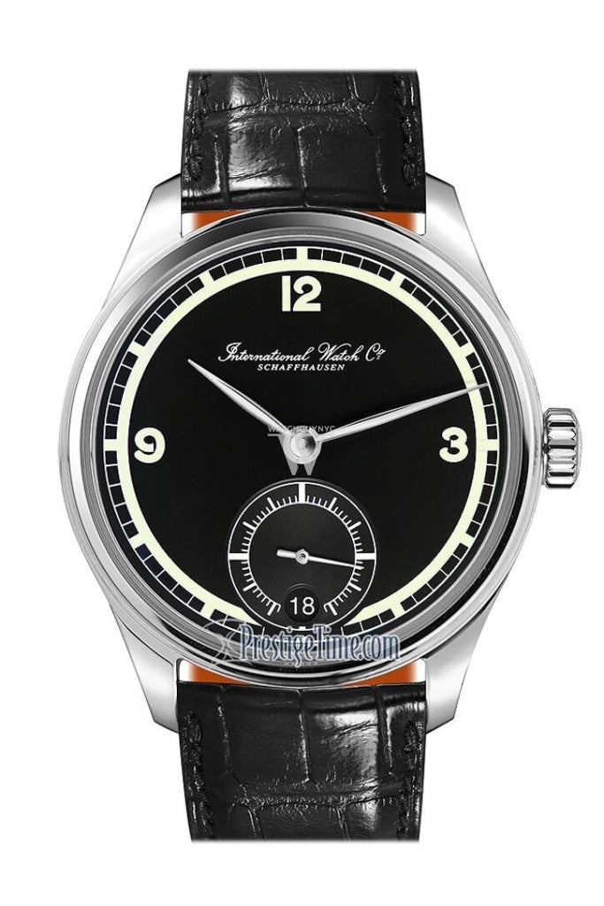 IWC Portugieser 8 Days 75th Anniversary Limited Edition Black Dial 42mm Men's Watch IW510205