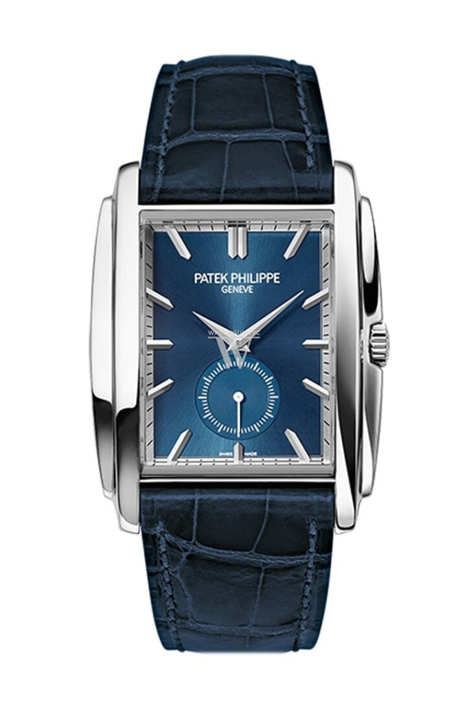 Patek Philippe Gondolo Blue Sunburst Dial 43mm Men's Watch 5124G-011