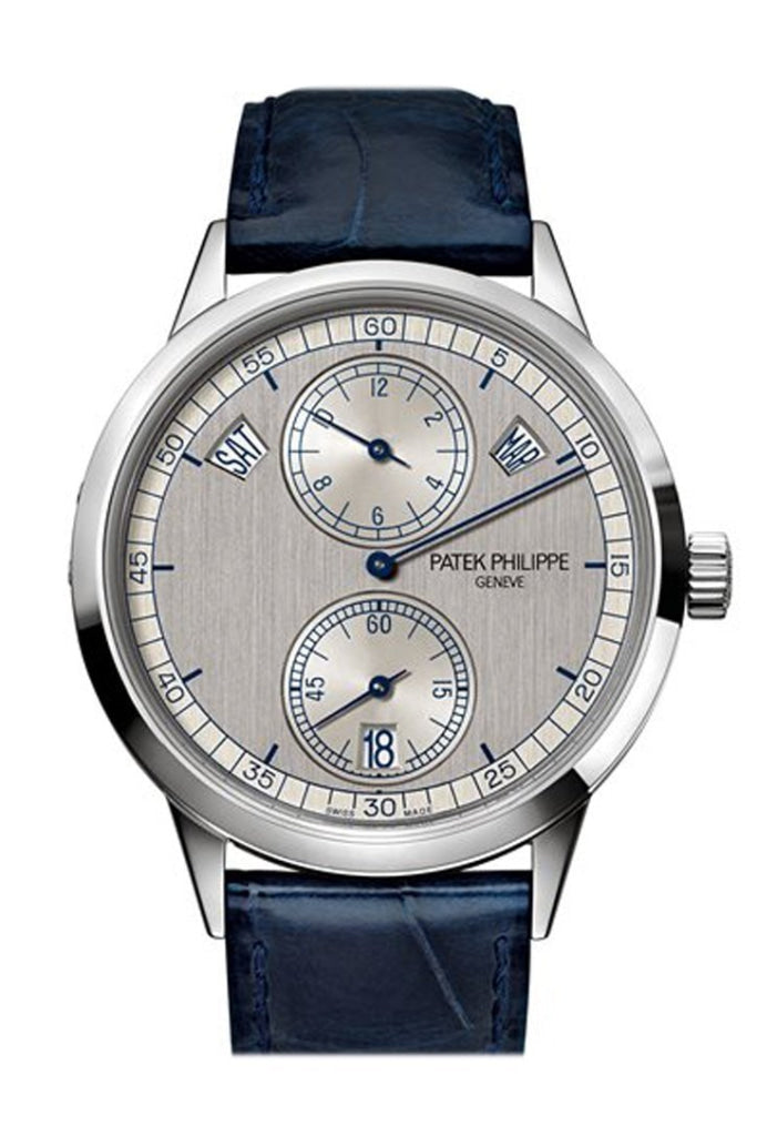 Patek Philippe Complications Silver Dial 18K White Gold Automatic 40mm Men's Watch 5235G-001
