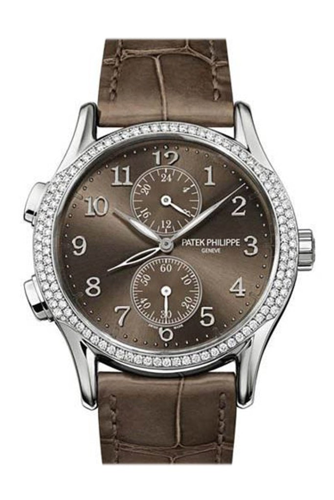 PATEK PHILIPPE Complications Brown Dial 35mm Ladies Watch 7134G-001