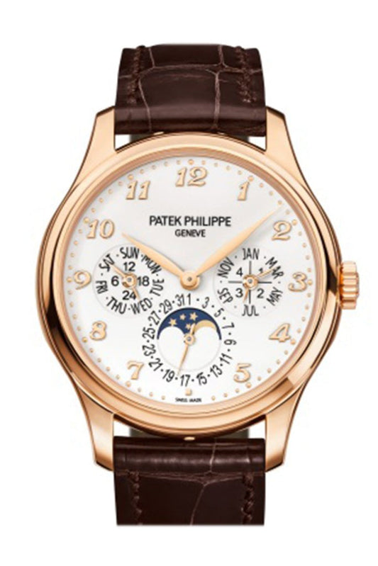 PATEK PHILIPPE Grand Complication Ivory Lacquered Dial Automatic Men's 18 Carat Rose Gold Watch 5327R-001